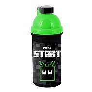 PASO Plastic bottle 500 ml Game Start - Children's Water Bottle