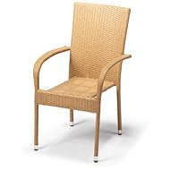Designlink Záhradná stolička PARIS cappuccino - Záhradná stolička