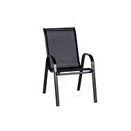 Záhradná stolička RAMADA čierna - Záhradná stolička