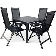 VIKING L/RAUL Kerti bútor szett, 1 asztal + 4 szék - Kerti bútor