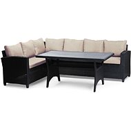 FAMILY STANDART light grey 3/3 - table 144cm/ box 148 cm - Garden Furniture