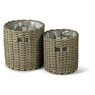 NOELA Flowerpot APELDORN, diameter 50cm + 40 cm - 2 pcs in pack - Flower Pot