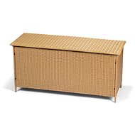 Zahradní úložný box SPACE L, natural 396l - Garden Bbox