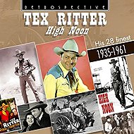 Tex Ritter: High Noon - Music CD