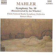 Gustav Mahler: Symphony No.10 - Music CD