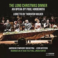 Paul Hindemith: The Long Christmas Dinner - Music CD