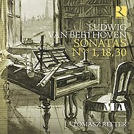 Tomasz Ritter: Beethoven: Sonatas Nos. 1, 18 & 30 - Music CD