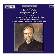 Antonín Dvořák: Rhapsody Op. 14 • Overtures - Music CD