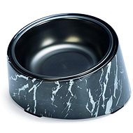 Designed by Lotte Designed bowl Vita, black marble, 160 ml - Cat Bowl