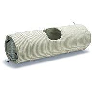 Designed by Lotte Cat tunnel, 75 × 25 × 25 cm, light grey - Play Tunnel
