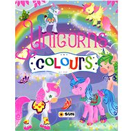 Unicorn Colours purple - Colouring Book