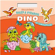 Baloušek Print Stick and colour! Dino - Colouring Book