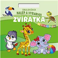 Baloušek Print Stick and colour! Animals - Colouring Book