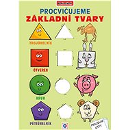 BALOUŠEK Printing colouring book A4 - Practicing basic shapes - Colouring Book