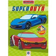 Baloušek Print colouring page A5 - Supercar - Colouring Book
