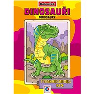 Baloušek Tisk Omalovánka A5 - Dinosauři - Colouring Book