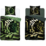 Detexpol Minecraft 3D luminous, 140 × 200 cm - Children's Bedding