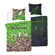 Detexpol Minecraft Game over, luminous, 140 × 200 cm - Children's Bedding