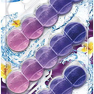 Dr. DEVIL Bicolour 5Ball Sunset Blossom 3 × 35 g - Toilet Block