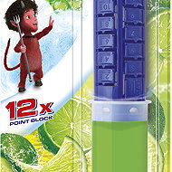 Dr. DEVIL 3in1 Lime Twister 75 ml - Toilet Block