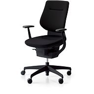 3DE ING Glider 360° Black - Upholstered - Office Chair