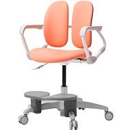 3DE Duorest Milky lazacszínű, lábtámasszal - Gyerek íróasztal szék