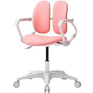 3DE Duorest Milky ružová - Detská stolička k písaciemu stolu