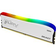 Kingston FURY 8GB DDR4 3600MHz CL17 Beast RGB White Special Edition - RAM memória