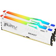 Kingston FURY 64GB KIT DDR5 5600MHz CL40 Beast White RGB XMP - RAM