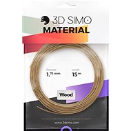 3DSimo Filament WOOD - Brown 15m - 3D Pen Filament