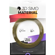 3DSimo Filament METAL - gold 15m - 3D Pen Filament