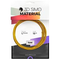 3DSimo Filament REAL GOLD - gold 15m - 3D Pen Filament