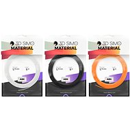 3DSimo ABS II - Orange, Black, White - 3D Pen Filament