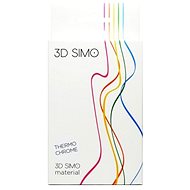 3Dsimo Thermochrome 3 strings after 2.5m - 3D Pen Filament