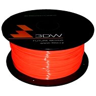 3D World PLA 1.75mm 1kg fluorescent orange - Filament