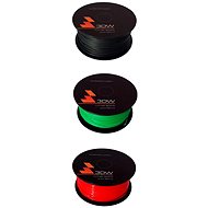 3D World PLA 1.75 mm 0.5 kg red + green + black - Filament