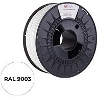 C-TECH filament PREMIUM LINE ABS dopravná biela RAL9003 - Filament