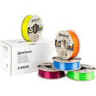 Filament Spectrum PLA Crystal 1.75m 5x 0.25kg - Filament