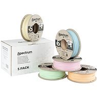 Spectrum PLA Pastello 1,75 mm, Orange, 5× 0,25 kg - Filament