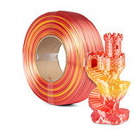 Filament Spectrum ReFill PLA SILK Rainbow 1.75mm Fire Red 1kg - Filament