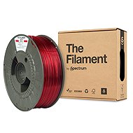 The Filament PETG 1.75mm Transparent Red 1kg - Filament