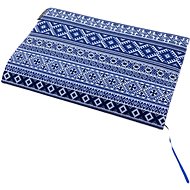 Book cover Norwegian pattern blue: size 23,5 x 34 cm - Book Cover