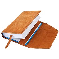 Book cover with bookmark D239 Honey XL - Book Cover