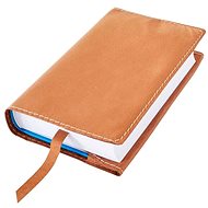 Book cover with bookmark D241 Walnut XL - Book Cover