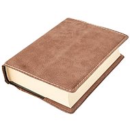 Book cover Klasik M D33 Brown suede - Book Cover