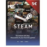 Steam wallet - 5 € - Prepaid Card