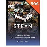 Steam wallet - 50 € - Prepaid Card