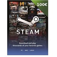 Steam peňaženka – 100€ - Dobíjacia karta