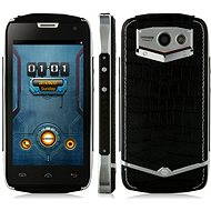 Doogee DG700 Titans 2 black leather (imitation crocodile) - Mobile Phone