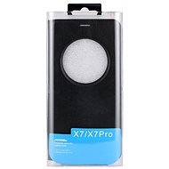 DOOGEE X7 / X7 PRO Flip Case schwarz + Displayschutzfolie - Handyhülle